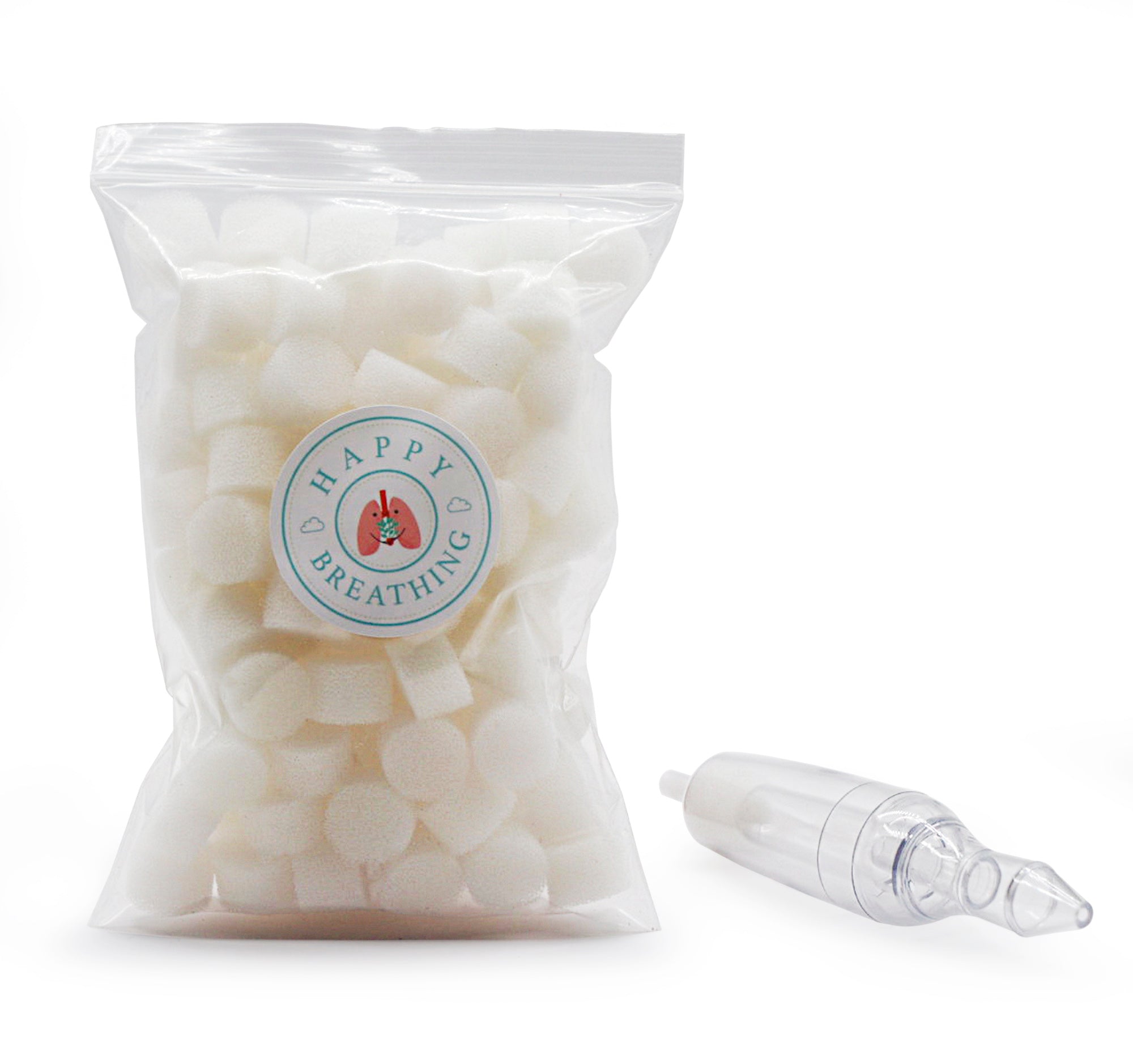 Happy Breathing Replacement Filters | 100 Count