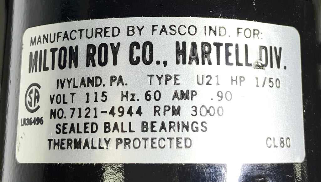 Milton Roy CO CP-16NOR-1 Motor