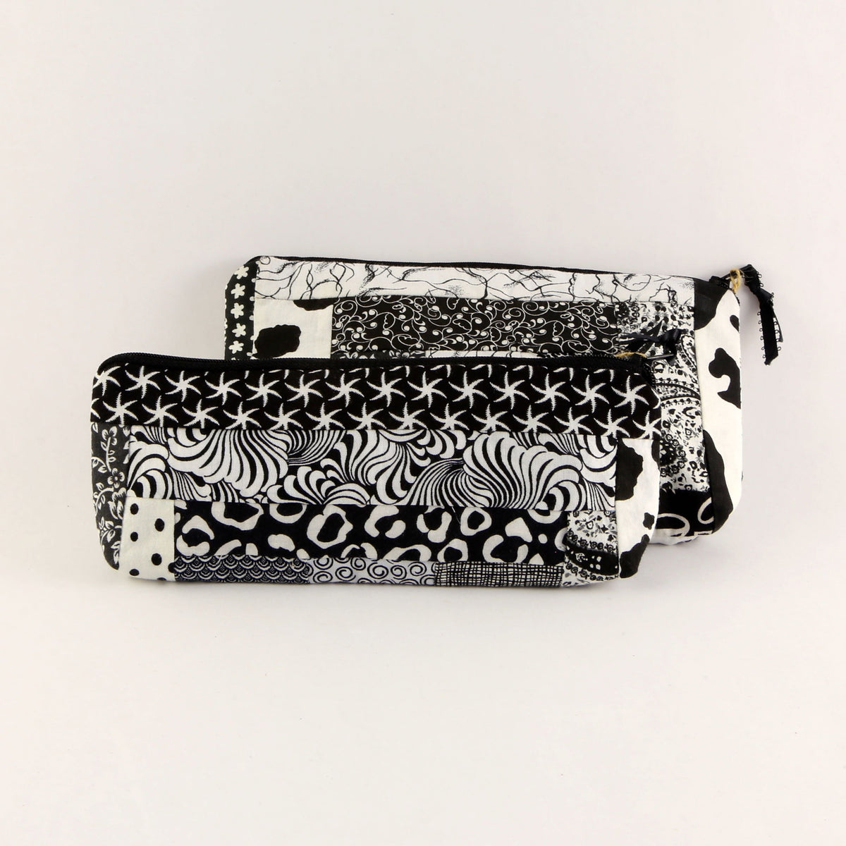 'Kwilt Fou' Quilted Zipper Pouch Set