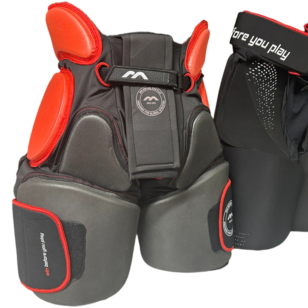 Mercian Evolution 1 Girdle Black/Red with overshorts