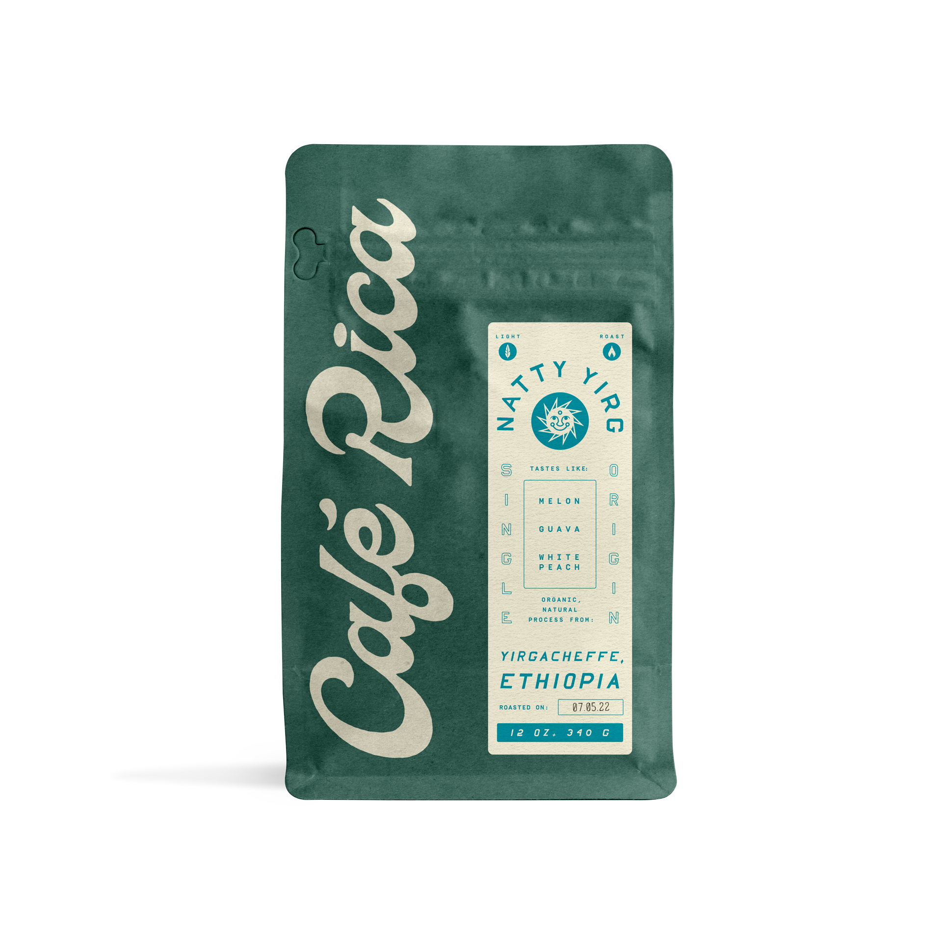 Cafe Rica’s Natty Yirg - Natural Ethiopian - 340g